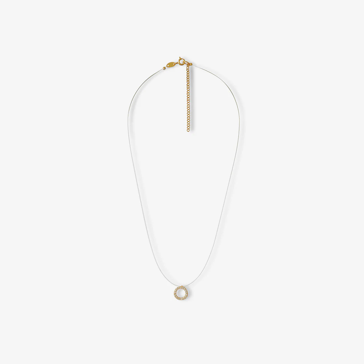 Collier à pendentif en argent garanti 925 et zirconium - Image 3