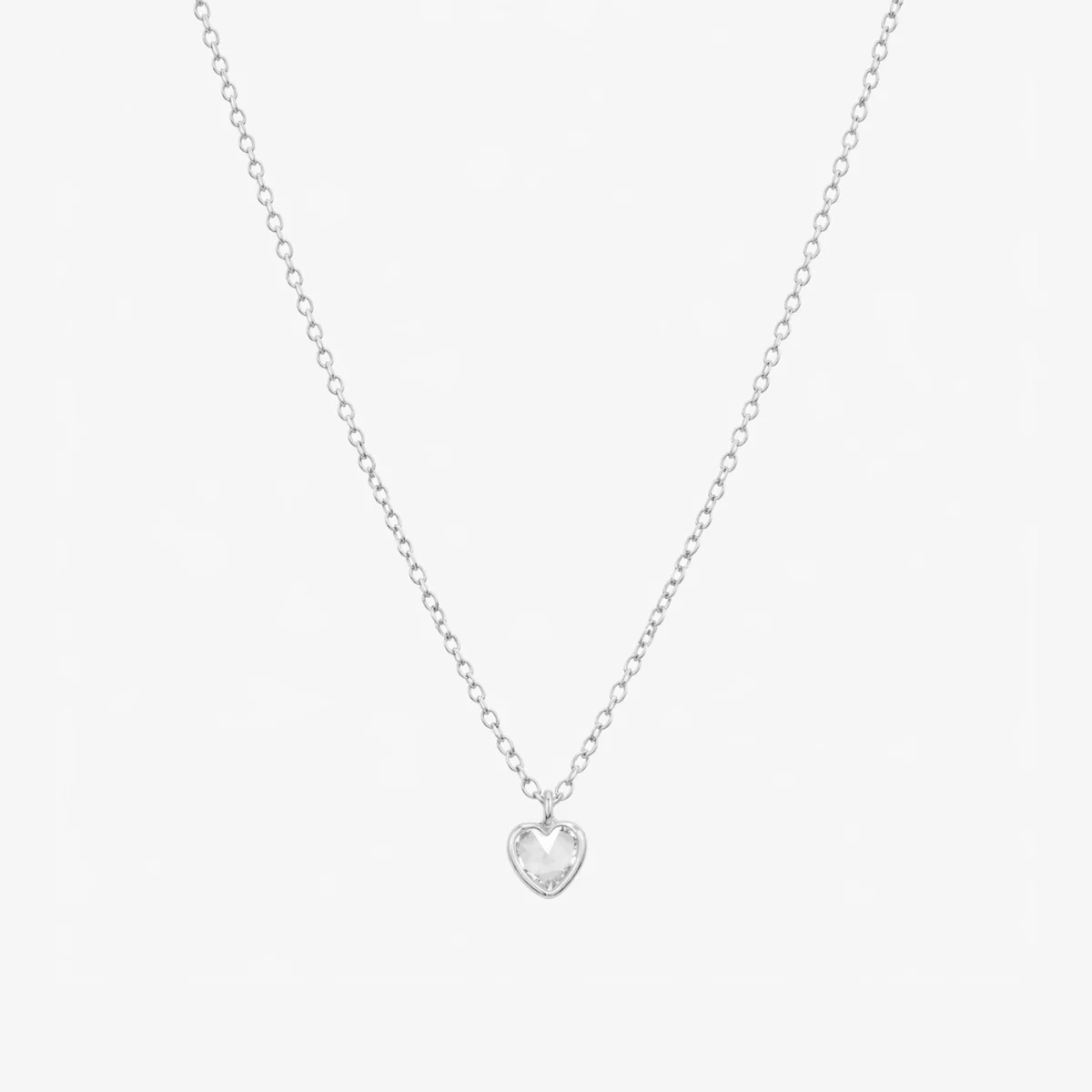 Collier cœur Argent Garanti