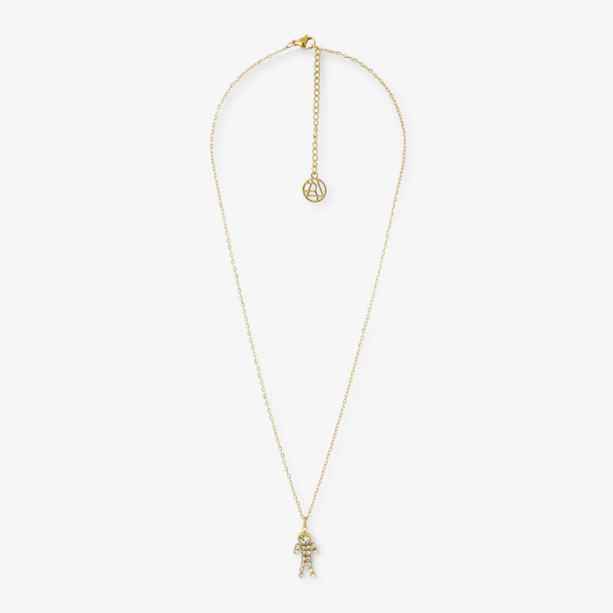 Collier family pendentif garçon acier inoxydable - Image 2