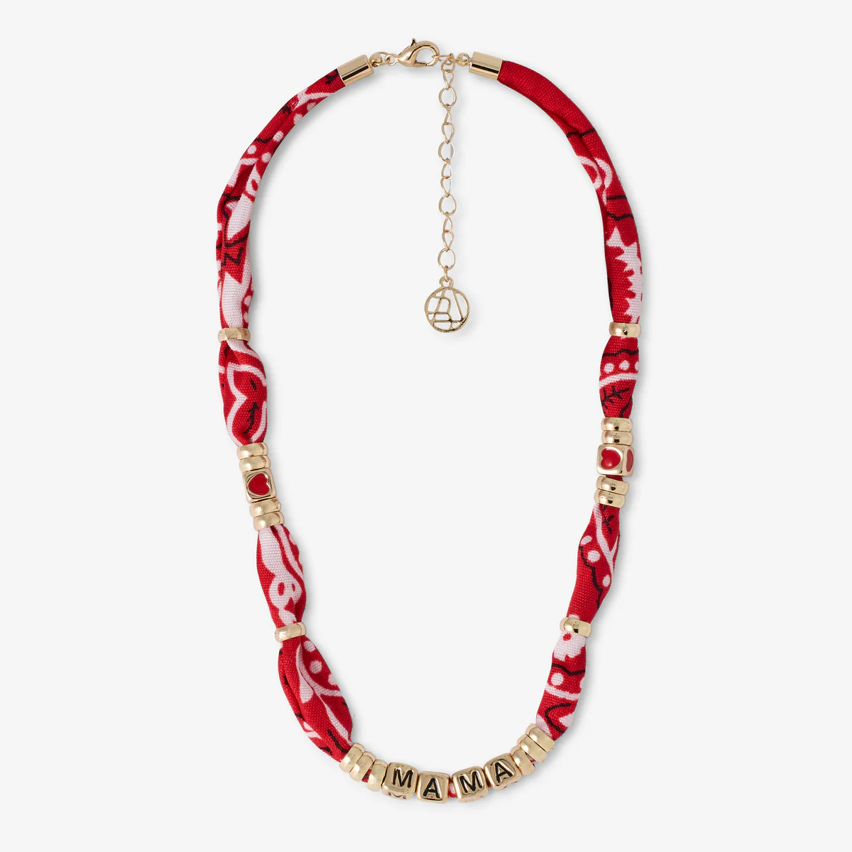 Collier MAMA tissu bandana - Image 2