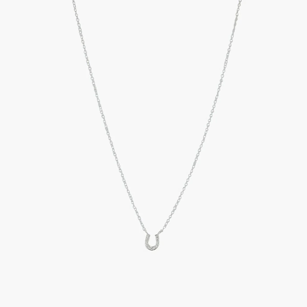 Collier pendentif fer à cheval Argent 925