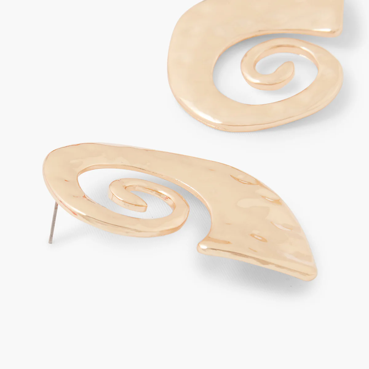 Grandes boucles d'oreilles tourbillon - Image 3