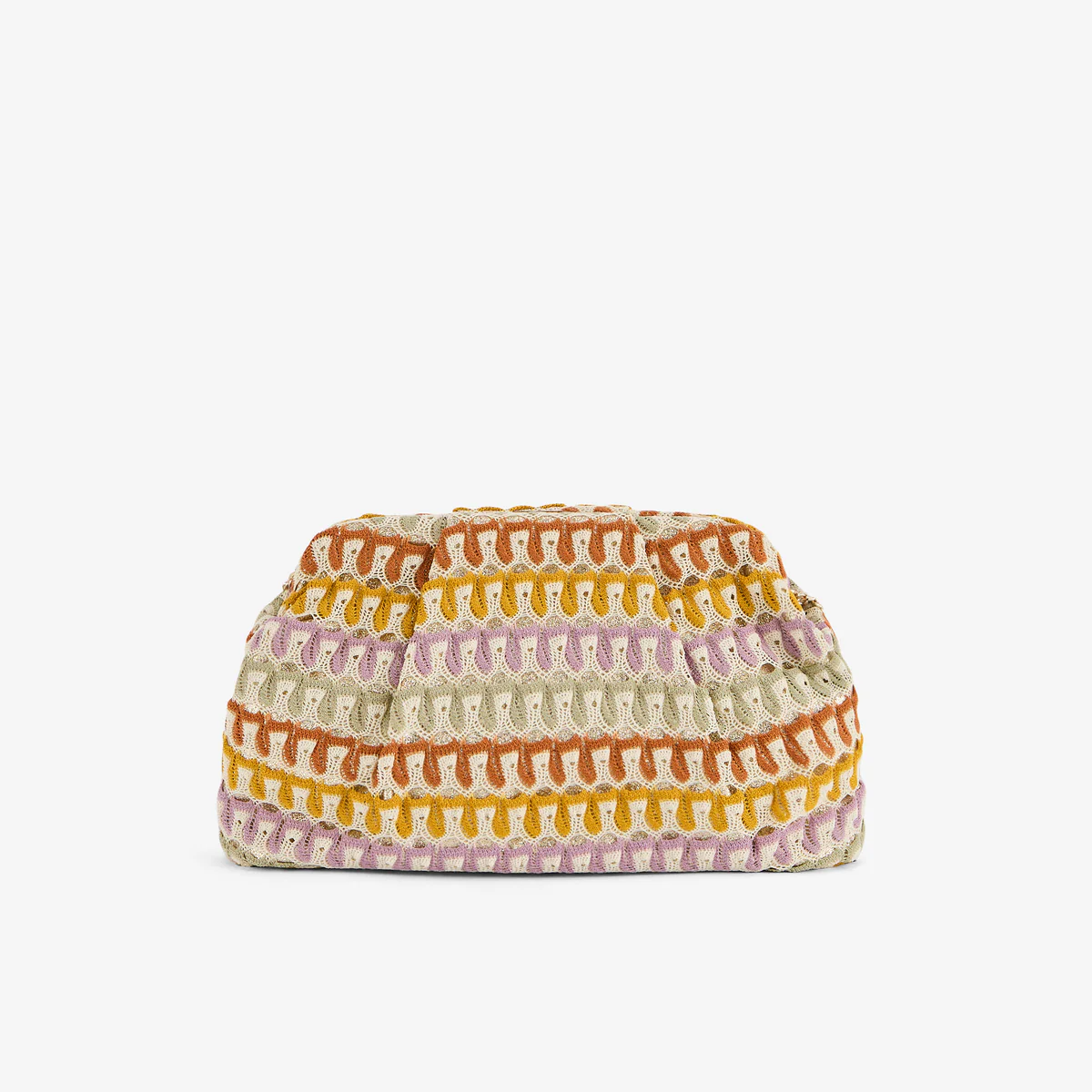 Minaudière textile multicolore - Image 4