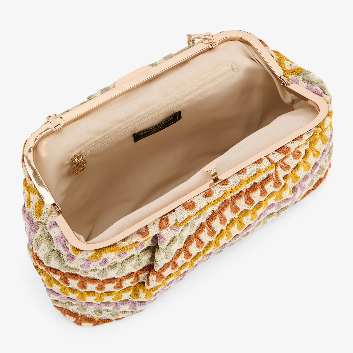 Minaudière textile multicolore - Image 5