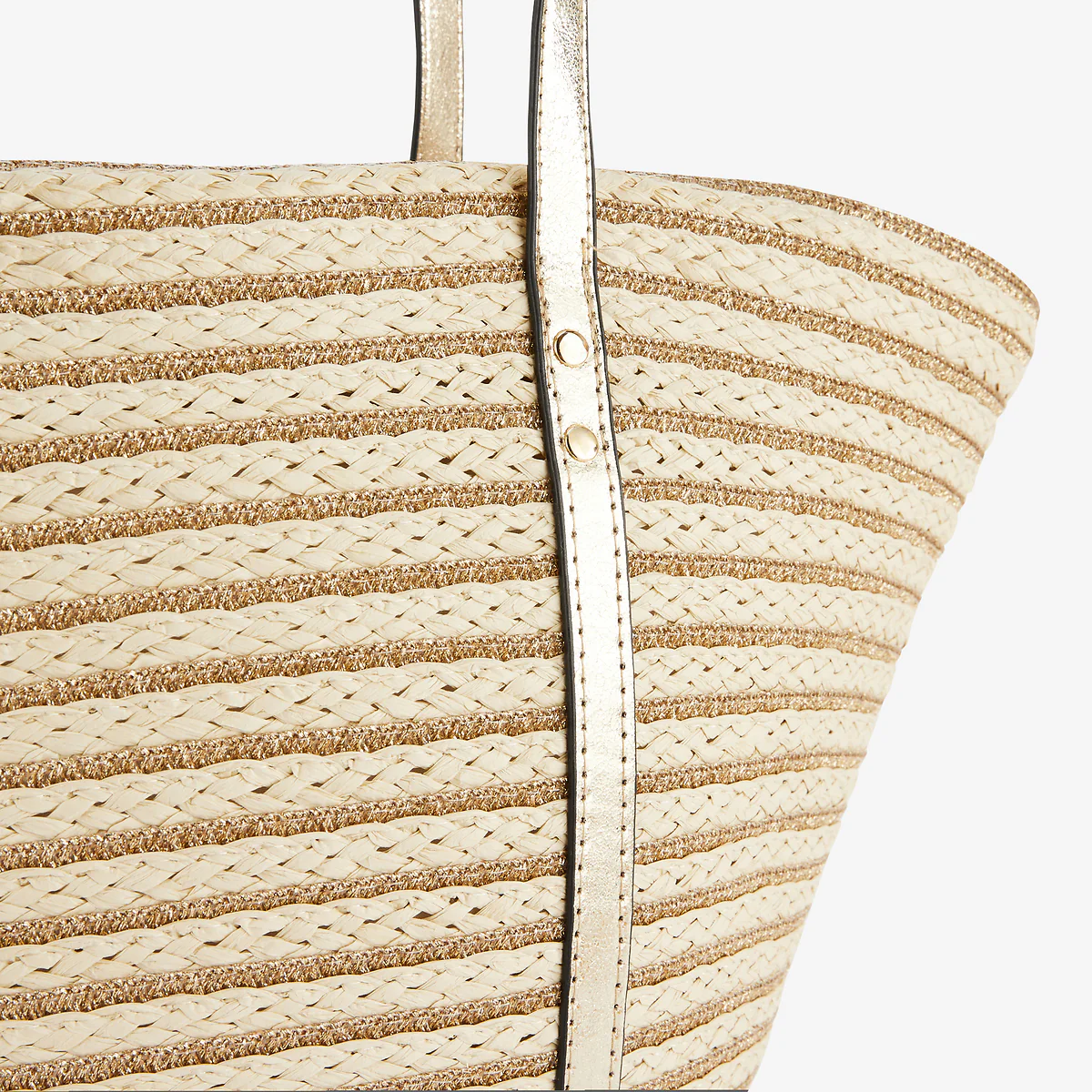 Panier en lurex doré - Image 5