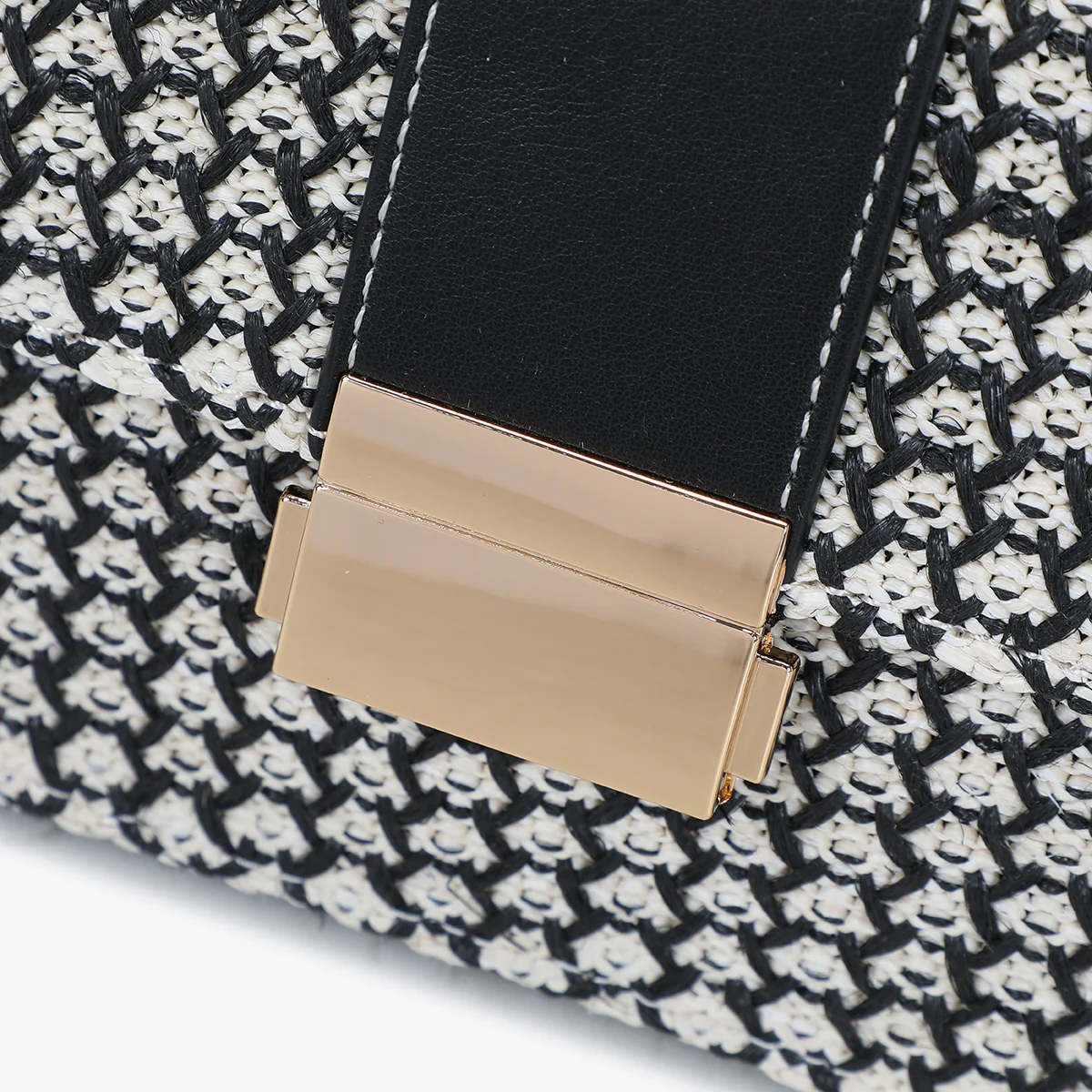 Petit sac cartable noir avec bandoulière - Image 5