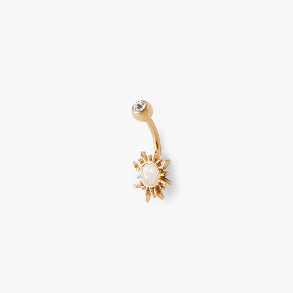 Piercing stud pour nombril soleil - Image 2