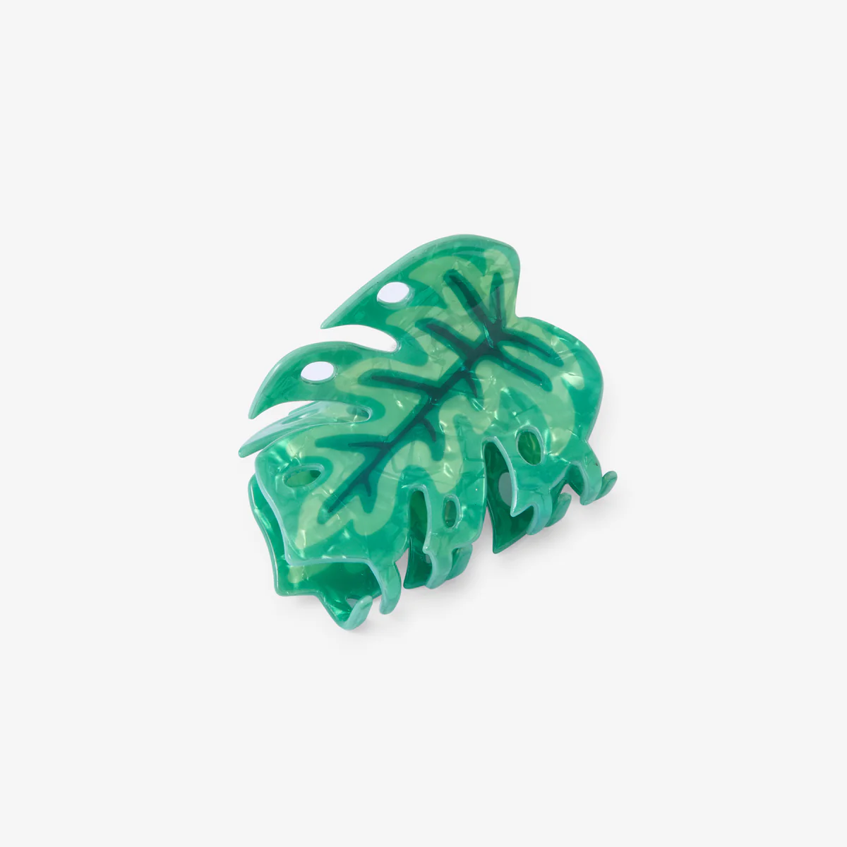 Pince à cheveux feuille de monstera - Image 2