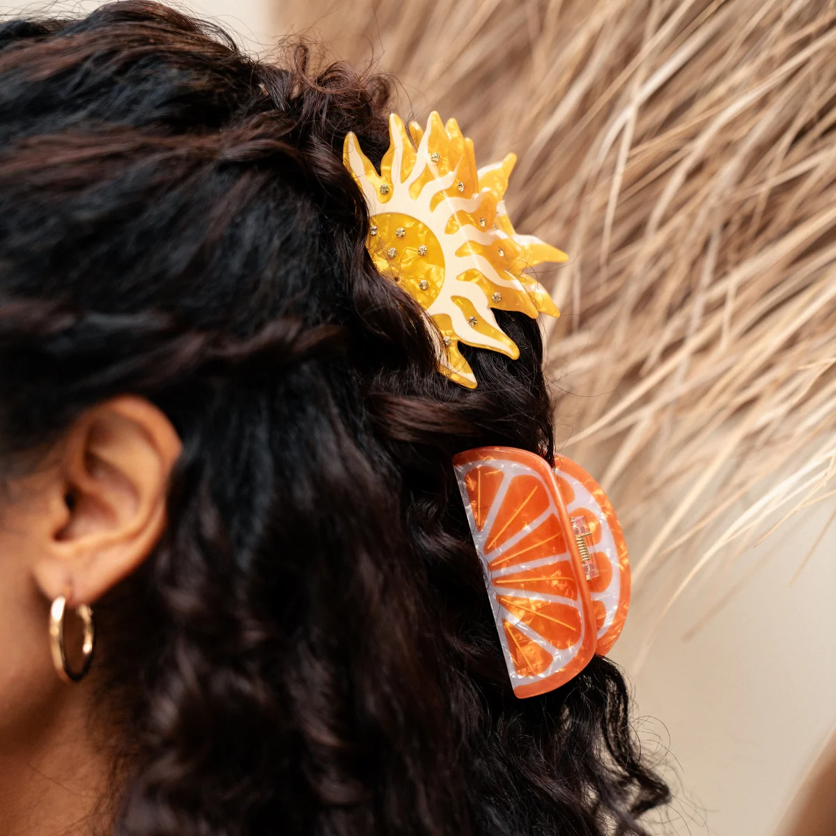 Pince à cheveux soleil - Image 2
