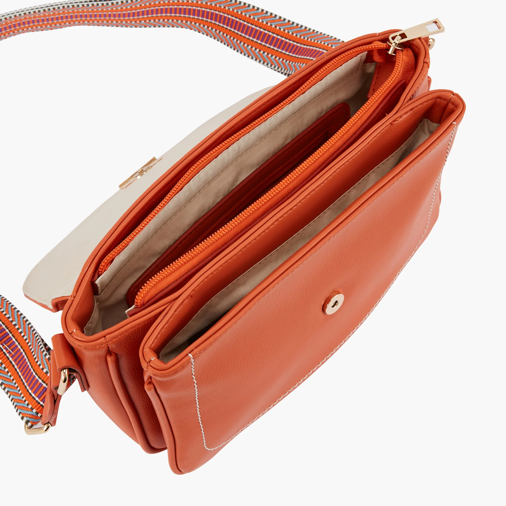 Sac à bandoulière - orange - Image 6