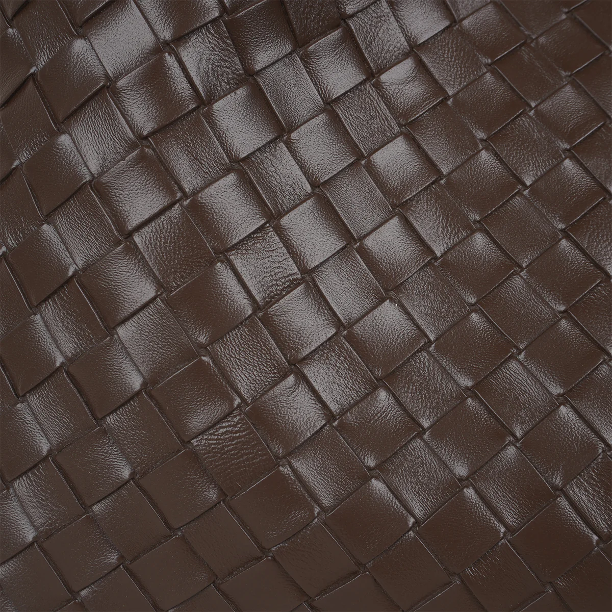 Sac hobo tressé marron foncé - Image 5