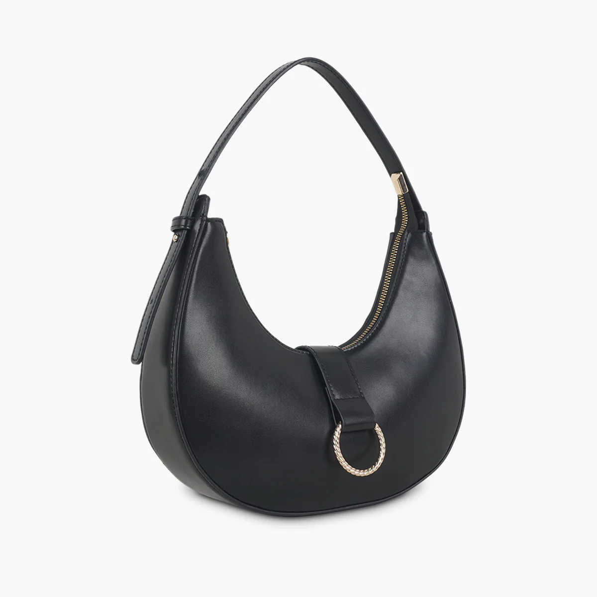 Sac porté épaule noir - Image 3