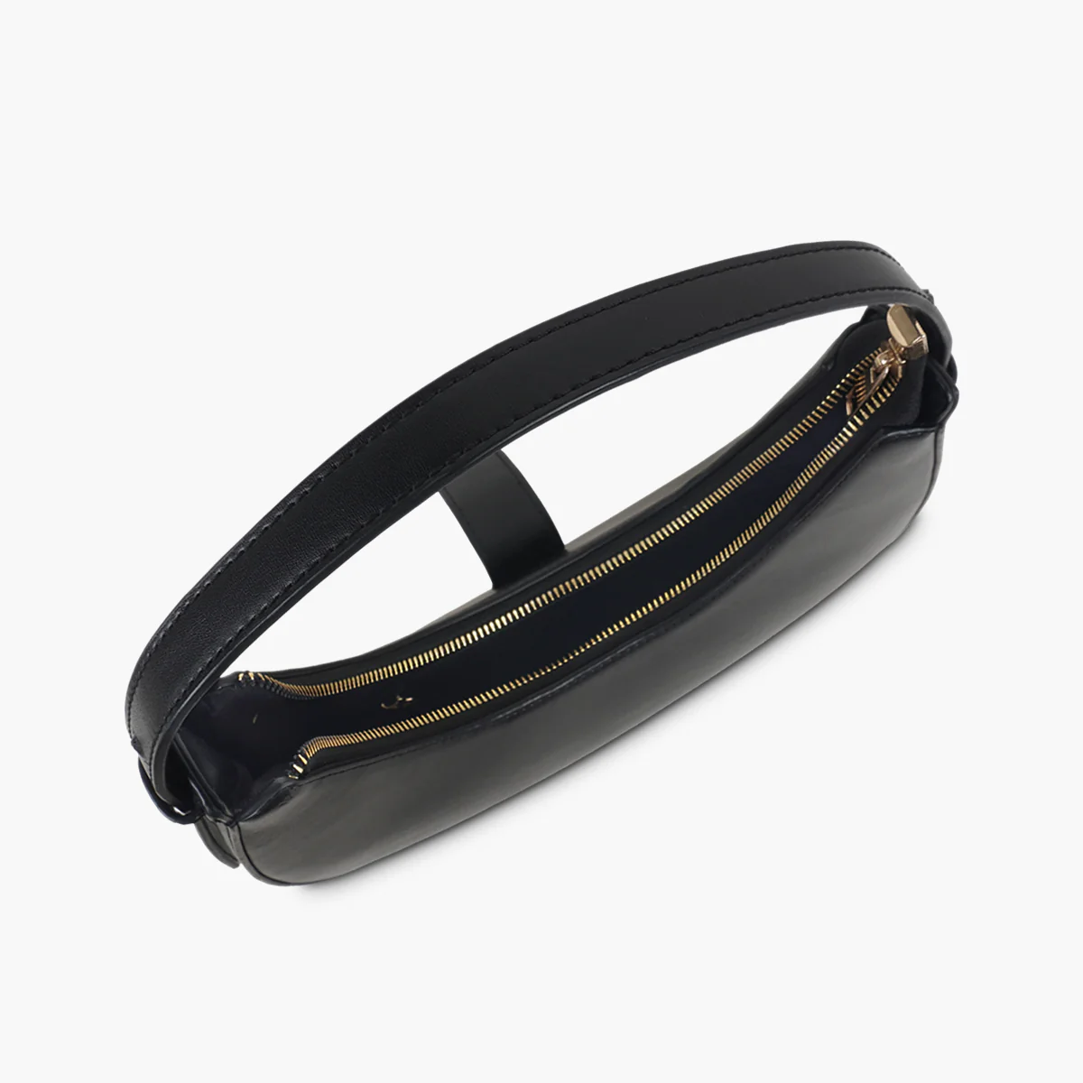 Sac porté épaule noir - Image 4