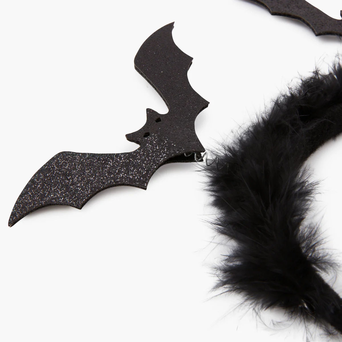 Serre tête chauve souris noir Halloween - Image 2